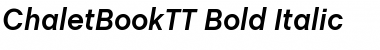 ChaletBookTT Font