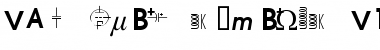 vac tube symbols v1.2 Regular Font