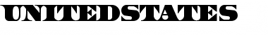 UnitedStates Font