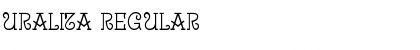 Uralita Regular Font Uralita Regular Font