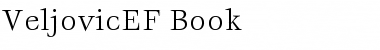 VeljovicEF Book Font