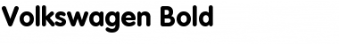 Volkswagen-Bold Font