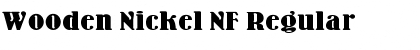 Wooden Nickel NF Font