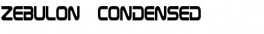 Zebulon Condensed Font
