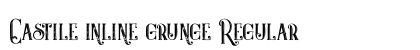 Castile inline grunge Regular
