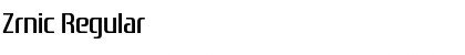 Zrnic Font