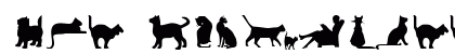 Cat Silhouettes Regular preview