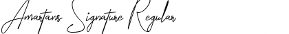 Amartans Signature Font