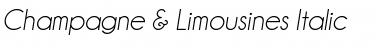 Champagne & Limousines Font