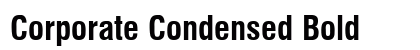 Corporate Condensed Bold Preview