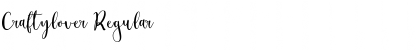 Craftylover Font