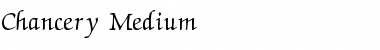 Chancery-Medium Regular Font
