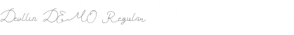 Devllin DEMO Font