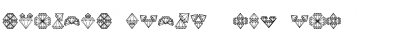 Diamond Blocks Regular Font