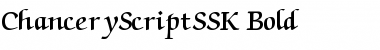 ChanceryScriptSSK Bold Font