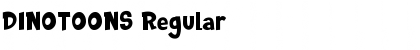 DINOTOONS Font