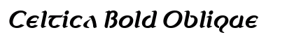Celtica Bold Oblique