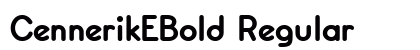 CennerikEBold Regular preview