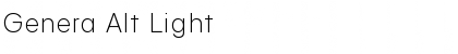Genera Font