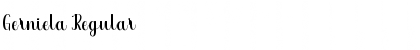 Download Gerniela Font Download Gerniela Font