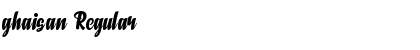 Download ghaisan Font Download ghaisan Font