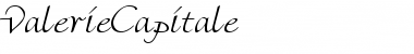 ValerieCapitale Font