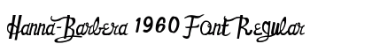 Hanna-Barbera 1960 Font Regular preview