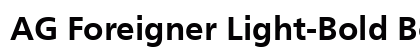 AG Foreigner Light-Bold Bold preview