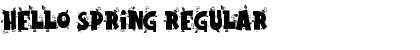 Download Hello Spring Font Download Hello Spring Font
