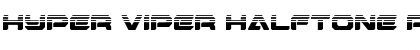 Hyper Viper Halftone Font