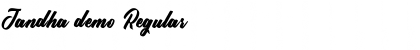 Download Jandha demo Font Download Jandha demo Font
