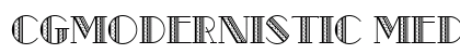 CgModernistic Medium preview
