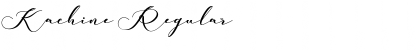 Download Kachine Font