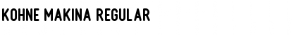 Download Kohne Makina Font Download Kohne Makina Font