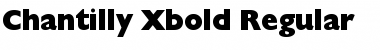 Download Chantilly-Xbold Font Download Chantilly-Xbold Font
