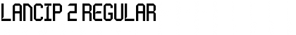 Lancip 2 Regular Font