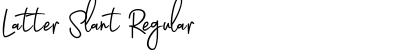 Download Latter Slant Font Download Latter Slant Font