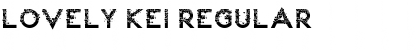 Lovely Kei Font