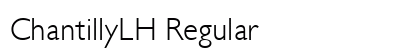 ChantillyLH Regular Preview