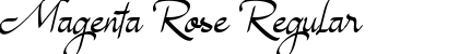 Download Magenta Rose Font Download Magenta Rose Font