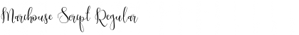 Download Marihouse Script Font Download Marihouse Script Font