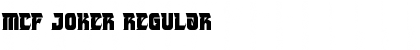 Download MCF Joker Font Download MCF Joker Font