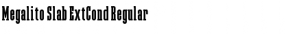 Download Megalito Slab ExtCond Font Download Megalito Slab ExtCond Font