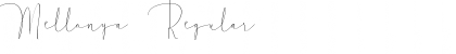 Mellonya Font