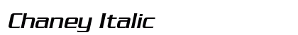 Chaney Italic Preview