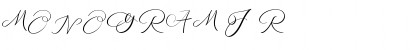 MONOGRAM J Font