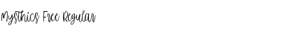 Mysthics Free Font