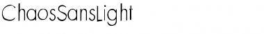 Download ChaosSansLight Font Download ChaosSansLight Font