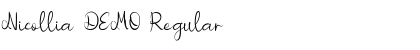 Download Nicollia DEMO Font