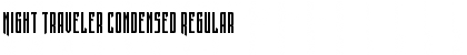 Download Night Traveler Condensed Font Download Night Traveler Condensed Font